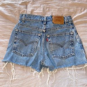 Size 26 Levi Shorts